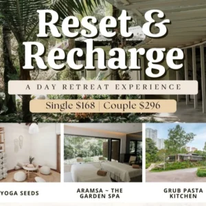 Rest & Recharge Weekday Retreat
